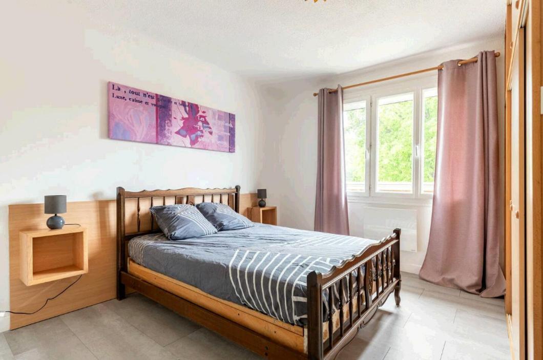 Jolie Appart T4 La Zoune Avec Jardin 8 Personnes Chorges Exteriör bild